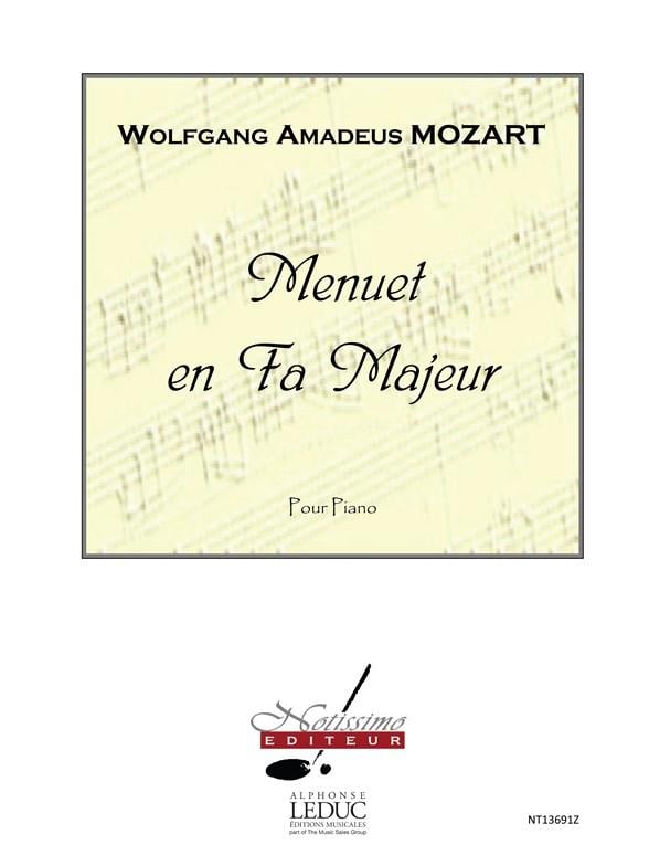 Menuet En Fa Majeur